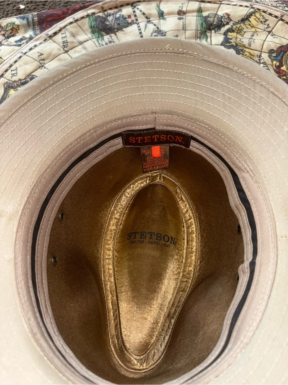 Stetson Tan and Brown Men's Hat